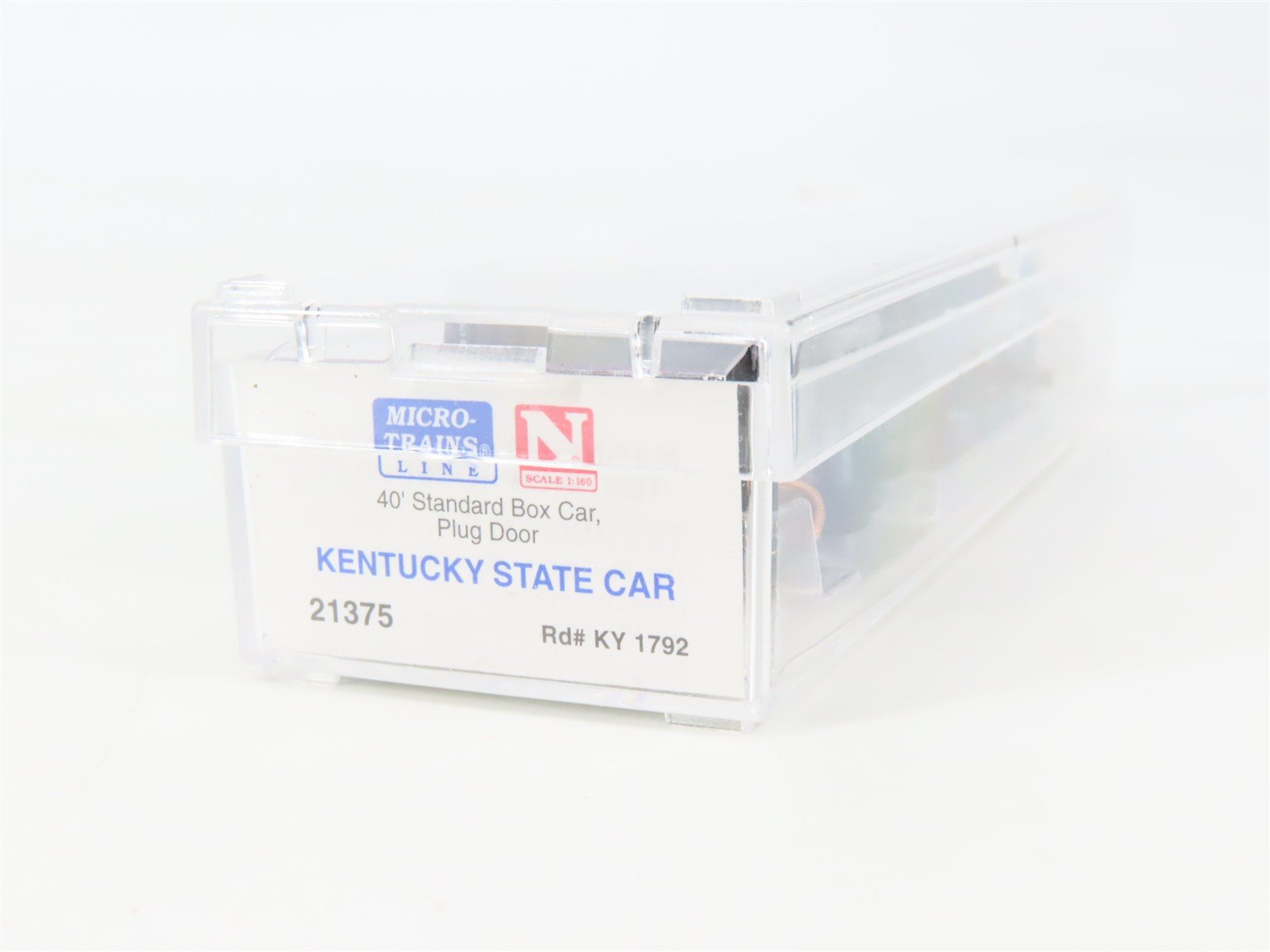 N Scale Micro-Trains MTL 21375 KY Kentucky State 40' Standard Boxcar #1792