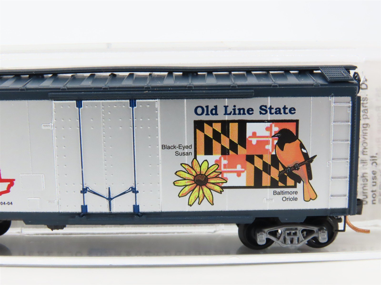 N Scale Micro-Trains MTL 21377 MD Maryland State 40' Standard Boxcar #1788