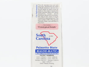 N Scale Micro-Trains MTL 21378 SC South Carolina State 40' Standard Boxcar #1788