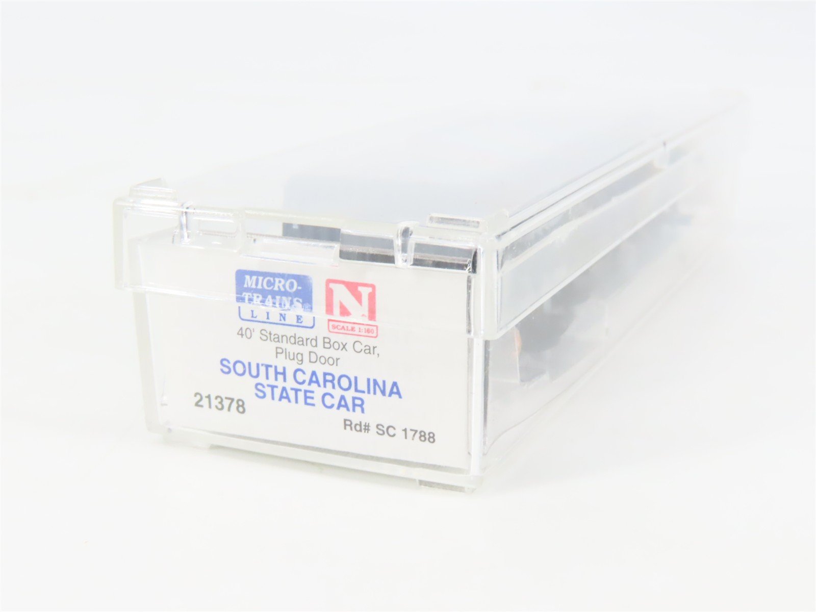 N Scale Micro-Trains MTL 21378 SC South Carolina State 40' Standard Boxcar #1788