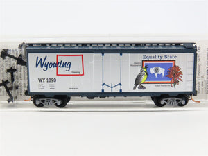 N Scale Micro-Trains MTL 21379 WY Wyoming State 40' Standard Boxcar #1890