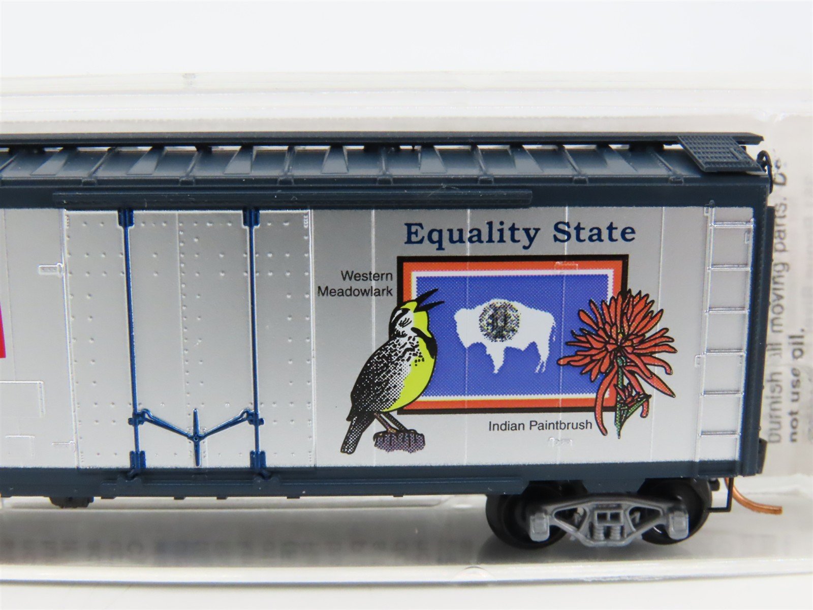 N Scale Micro-Trains MTL 21379 WY Wyoming State 40' Standard Boxcar #1890