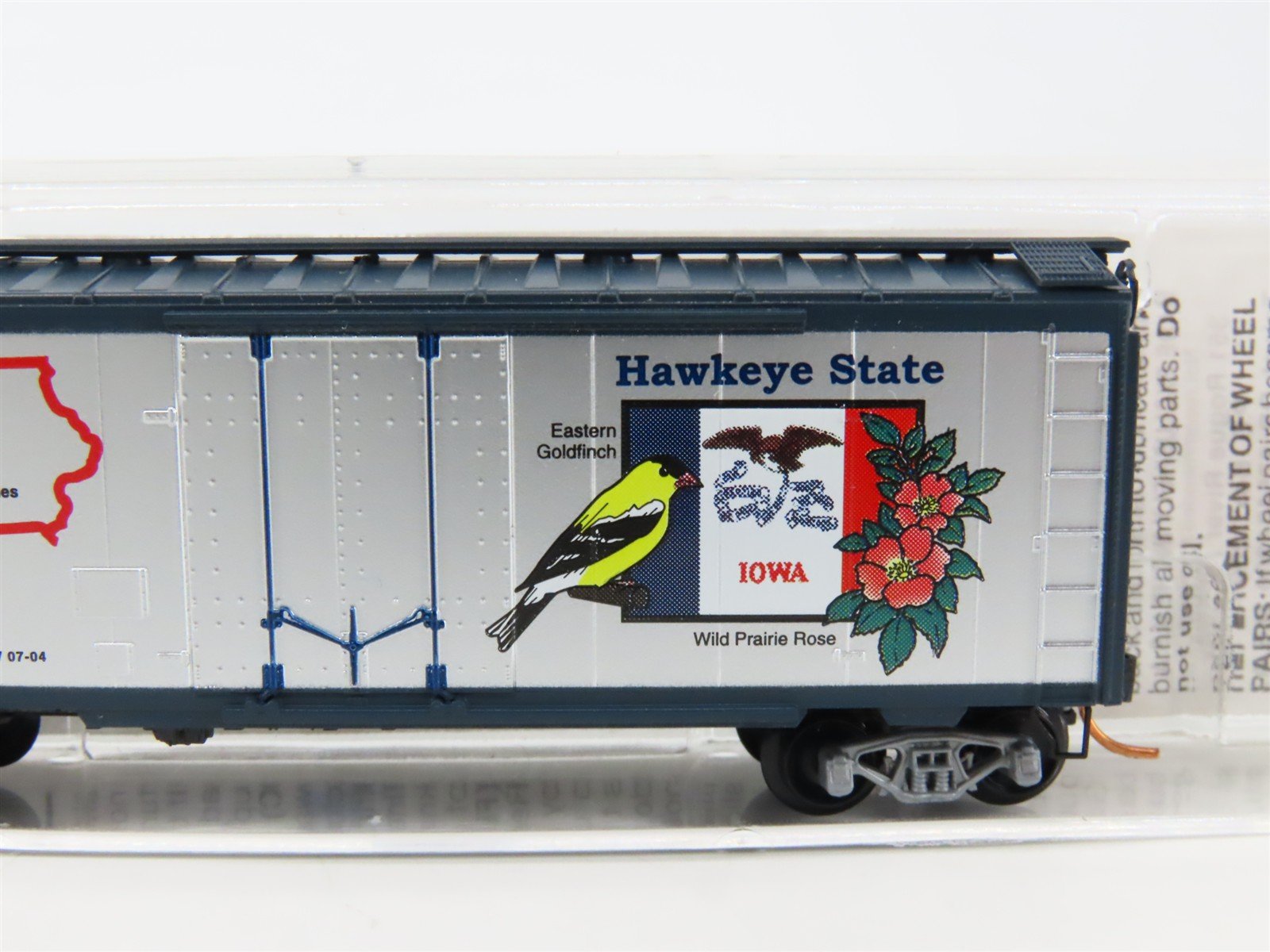 N Scale Micro-Trains MTL 21380 IA Iowa State 40' Standard Boxcar #1846