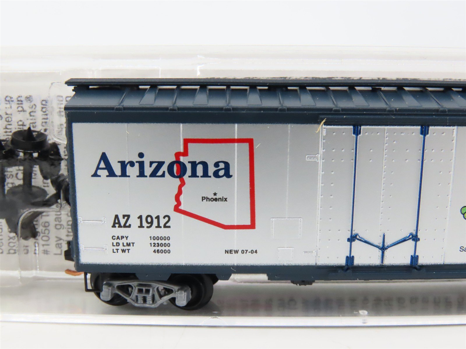 N Scale Micro-Trains MTL 21381 AZ Arizona State 40' Standard Boxcar #1912