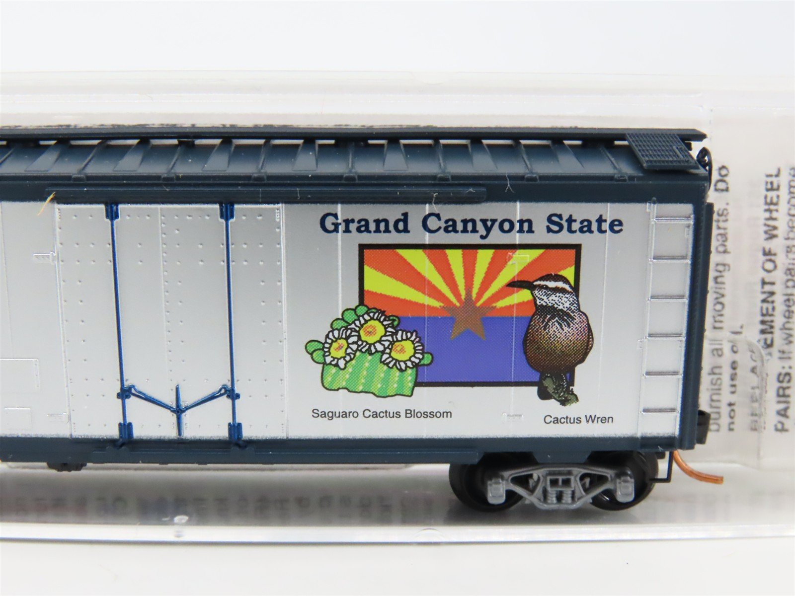 N Scale Micro-Trains MTL 21381 AZ Arizona State 40' Standard Boxcar #1912