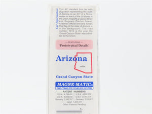 N Scale Micro-Trains MTL 21381 AZ Arizona State 40' Standard Boxcar #1912
