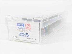 N Scale Micro-Trains MTL 21381 AZ Arizona State 40' Standard Boxcar #1912