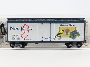N Scale Micro-Trains MTL 21382 NJ New Jersey State 40' Standard Boxcar #1787