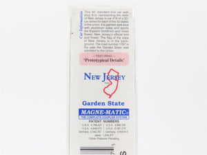 N Scale Micro-Trains MTL 21382 NJ New Jersey State 40' Standard Boxcar #1787