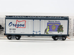 N Scale Micro-Trains MTL 21384 OR Oregon State 40' Standard Boxcar #1859