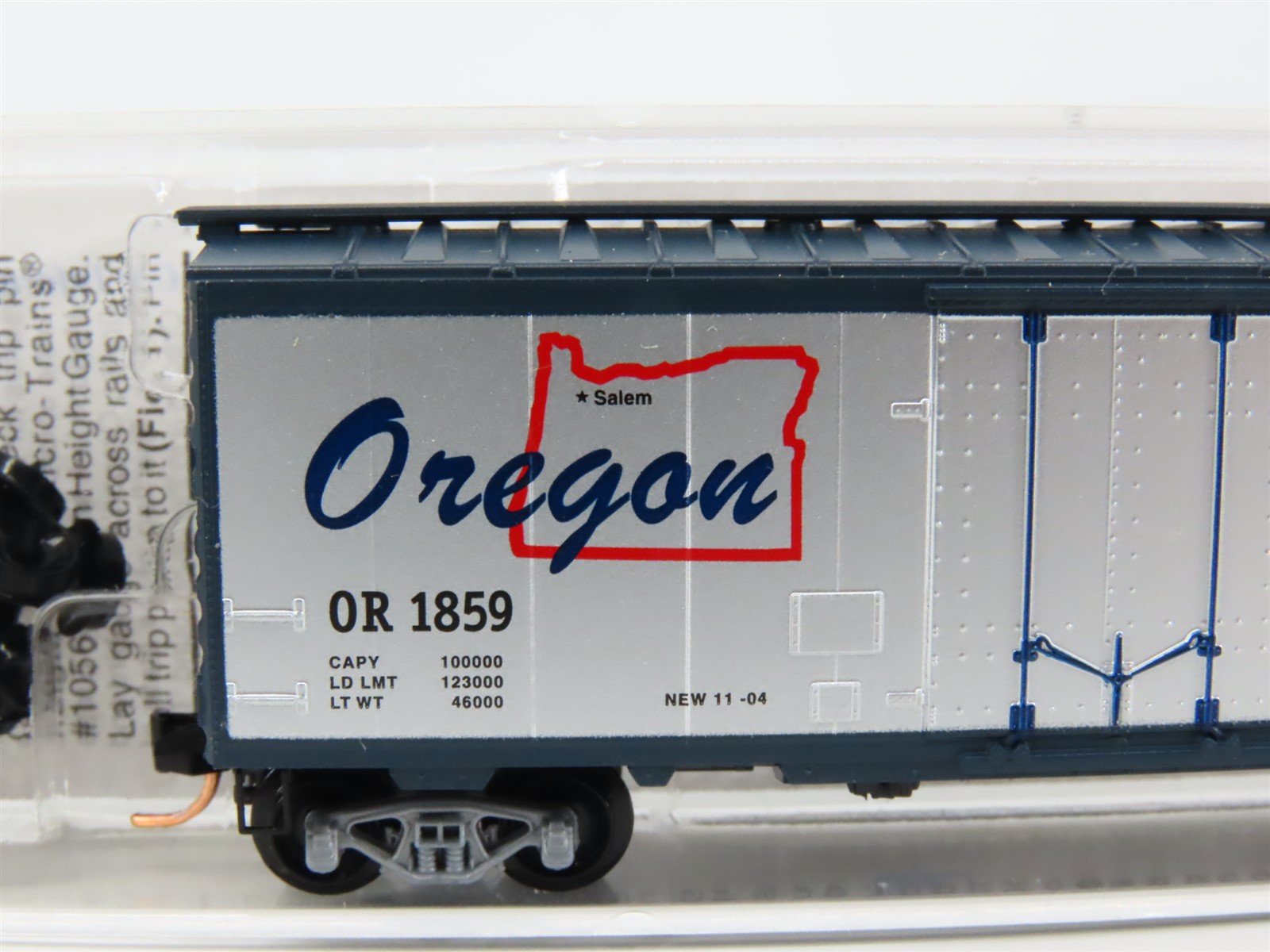 N Scale Micro-Trains MTL 21384 OR Oregon State 40' Standard Boxcar #1859