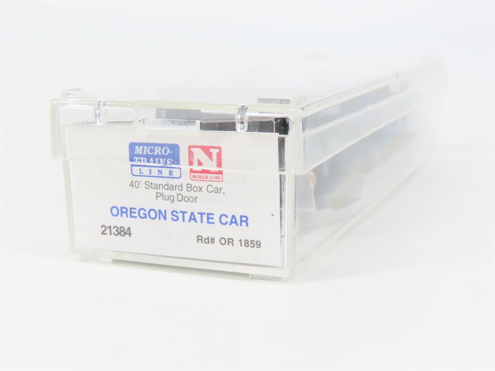 N Scale Micro-Trains MTL 21384 OR Oregon State 40' Standard Boxcar #1859
