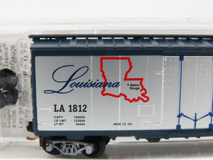 N Scale Micro-Trains MTL 21385 LA Louisiana State 40' Standard Boxcar #1812