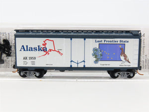 N Scale Micro-Trains MTL 02100388 AK Alaska State 40' Standard Boxcar #1959