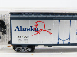 N Scale Micro-Trains MTL 02100388 AK Alaska State 40' Standard Boxcar #1959