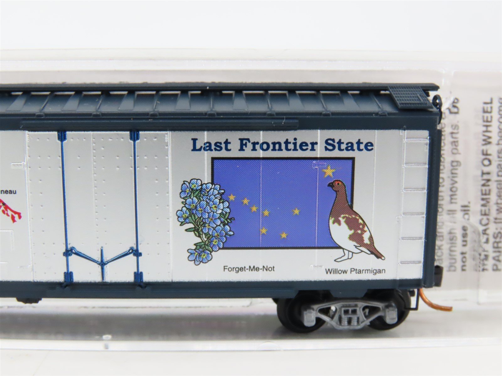 N Scale Micro-Trains MTL 02100388 AK Alaska State 40' Standard Boxcar #1959