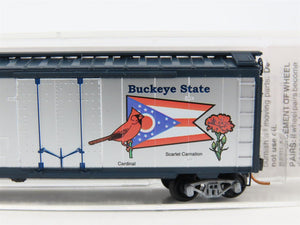 N Scale Micro-Trains MTL 02100389 OH Ohio State 40' Standard Boxcar #1803