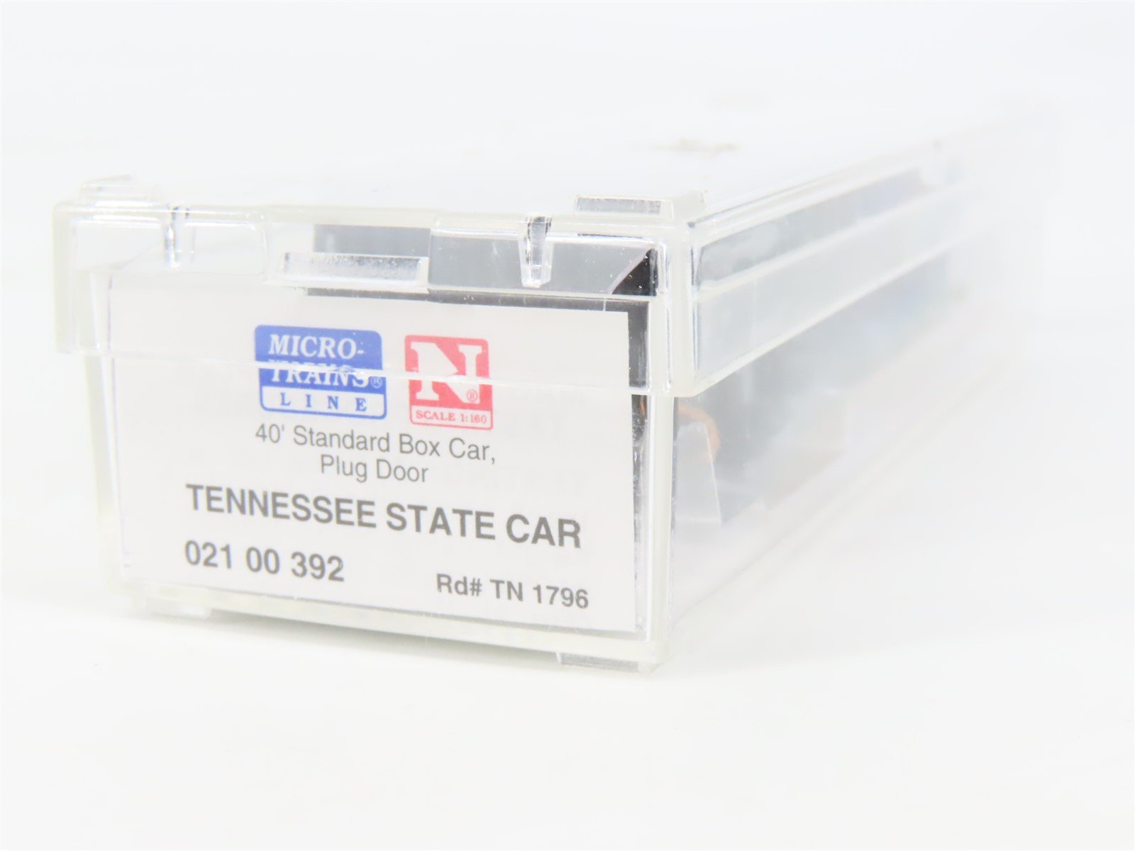 N Scale Micro-Trains MTL 02100392 TN Tennessee State 40' Standard Boxcar #1796