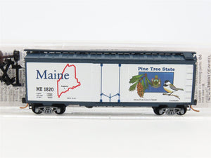 N Scale Micro-Trains MTL 02100394 ME Maine State 40' Standard Boxcar #1820