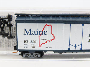 N Scale Micro-Trains MTL 02100394 ME Maine State 40' Standard Boxcar #1820