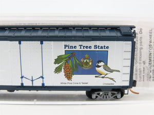 N Scale Micro-Trains MTL 02100394 ME Maine State 40' Standard Boxcar #1820