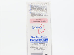 N Scale Micro-Trains MTL 02100394 ME Maine State 40' Standard Boxcar #1820