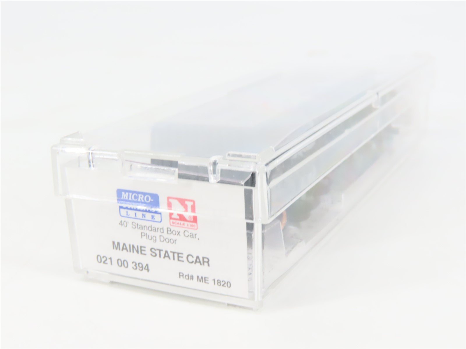 N Scale Micro-Trains MTL 02100394 ME Maine State 40' Standard Boxcar #1820