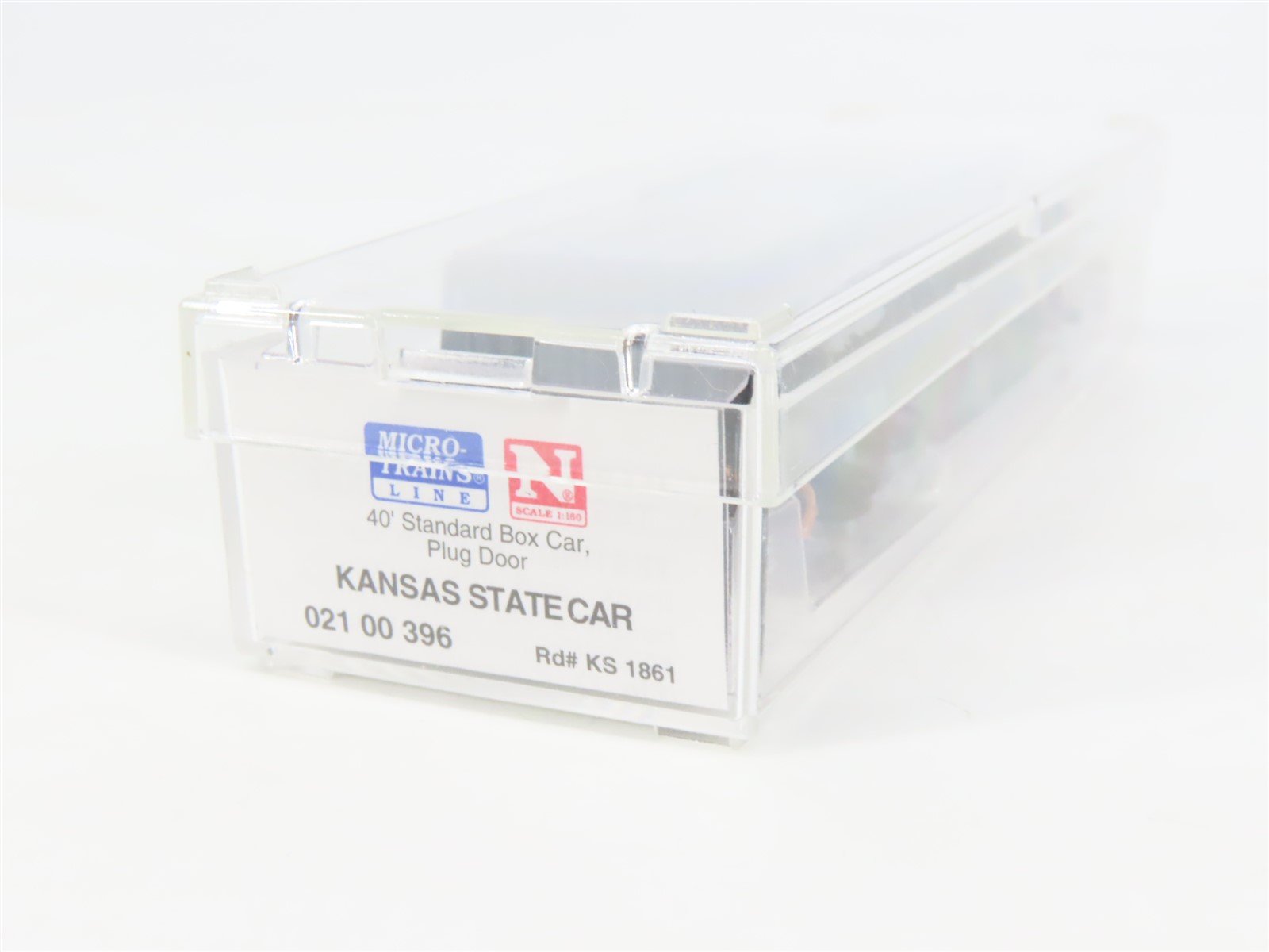 N Scale Micro-Trains MTL 02100396 KS Kansas State 40' Standard Boxcar #1861