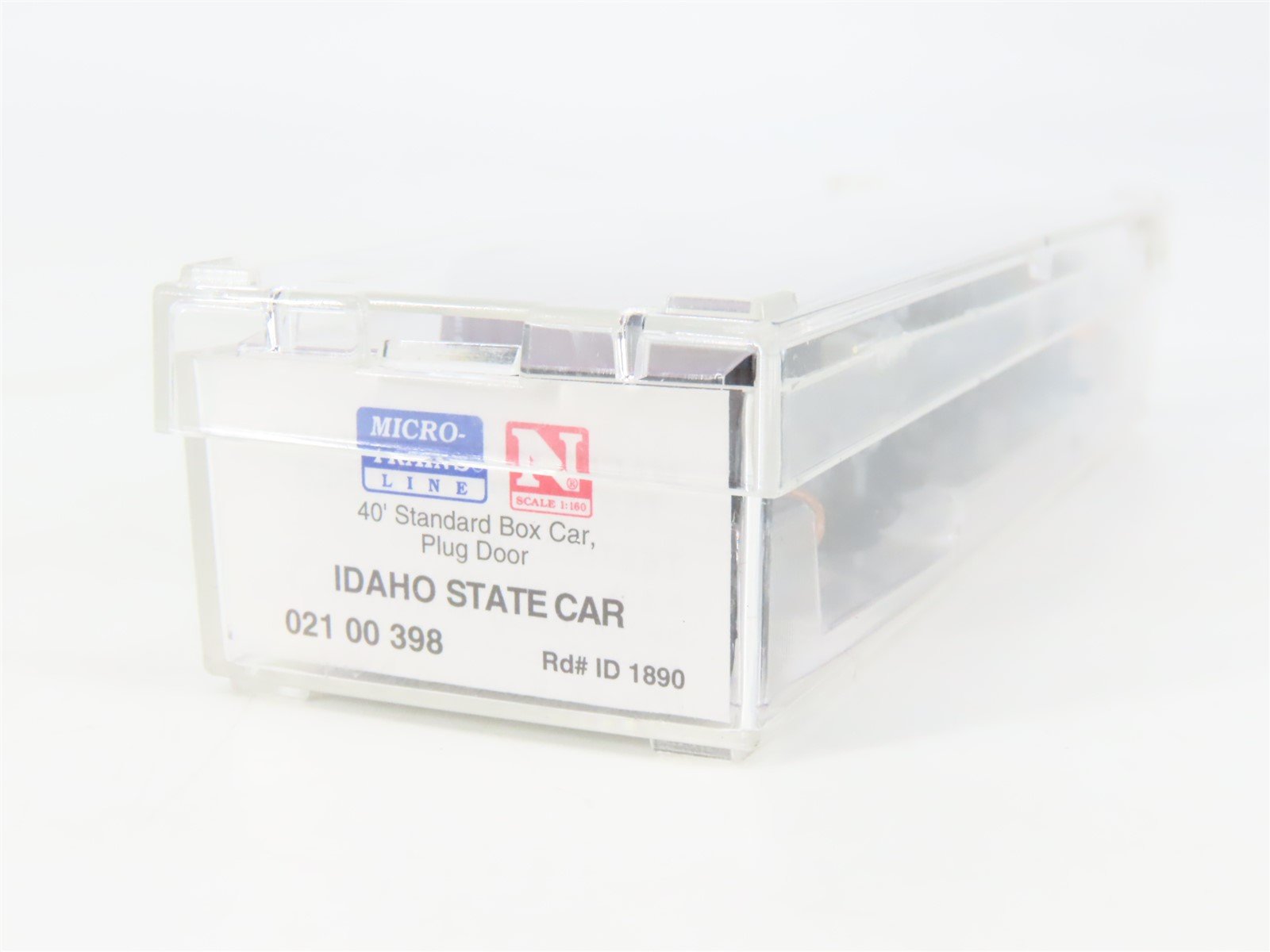 N Scale Micro-Trains MTL 02100398 ID Idaho State 40' Standard Boxcar #1890