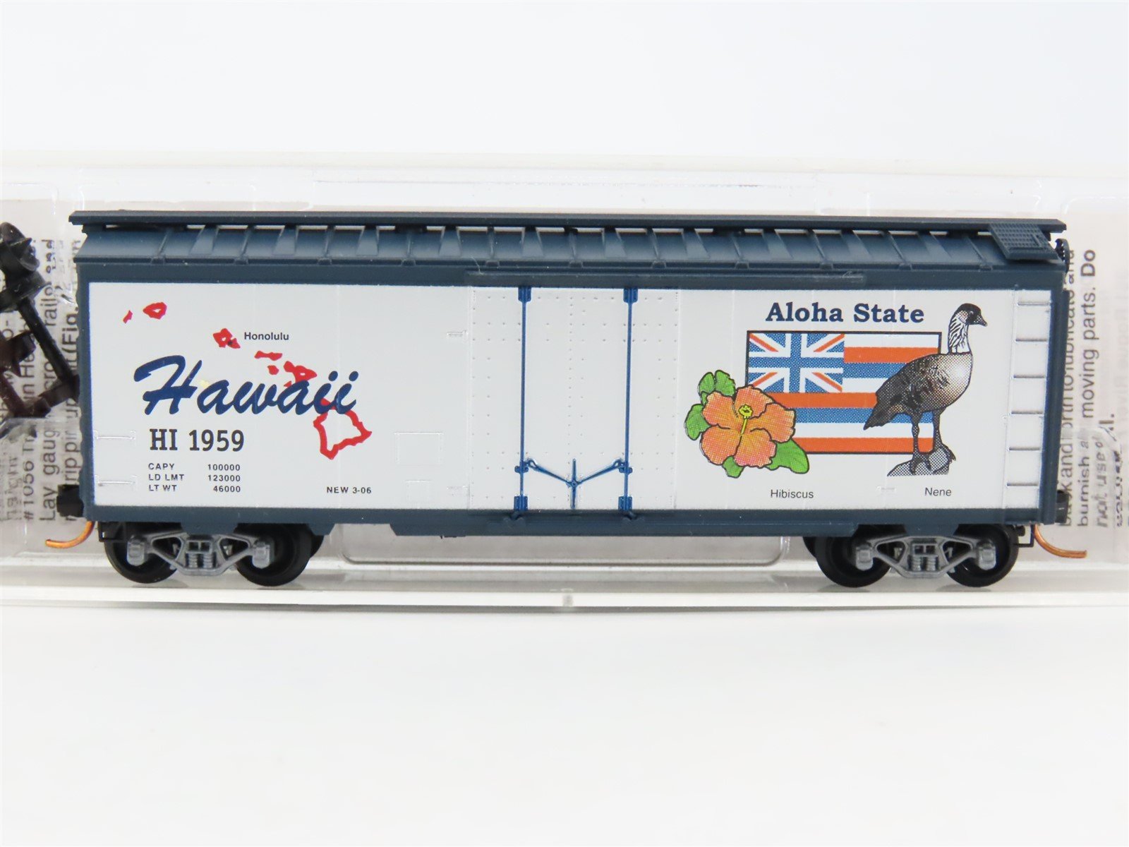 N Scale Micro-Trains MTL 02100399 HI Hawaii State 40' Standard Boxcar #1959