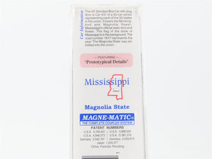 N Scale Micro-Trains MTL 02100401 MS Mississippi State 40' Standard Boxcar #1817