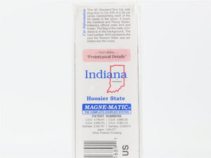N Scale Micro-Trains MTL 02100403 IN Indiana State 40' Standard Boxcar #1816