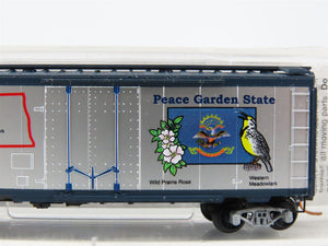 N Micro-Trains MTL 02100405 ND North Dakota State 40' Standard Boxcar #1889