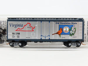 N Scale Micro-Trains MTL 02100406 VA Virginia State 40' Standard Boxcar #1788