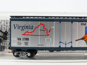 N Scale Micro-Trains MTL 02100406 VA Virginia State 40' Standard Boxcar #1788