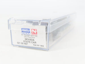 N Scale Micro-Trains MTL 02100407 NV Nevada State 40' Standard Boxcar #1864