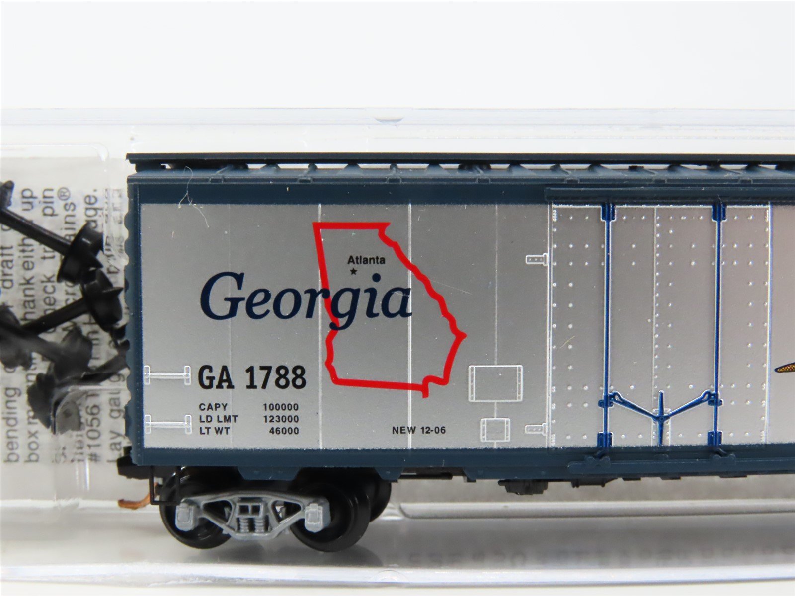 N Scale Micro-Trains MTL 02100408 GA Georgia State 40' Standard Boxcar #1788