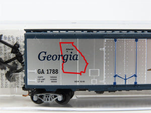 N Scale Micro-Trains MTL 02100408 GA Georgia State 40' Standard Boxcar #1788
