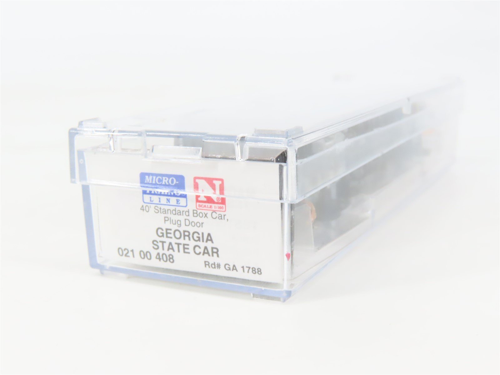 N Scale Micro-Trains MTL 02100408 GA Georgia State 40' Standard Boxcar #1788