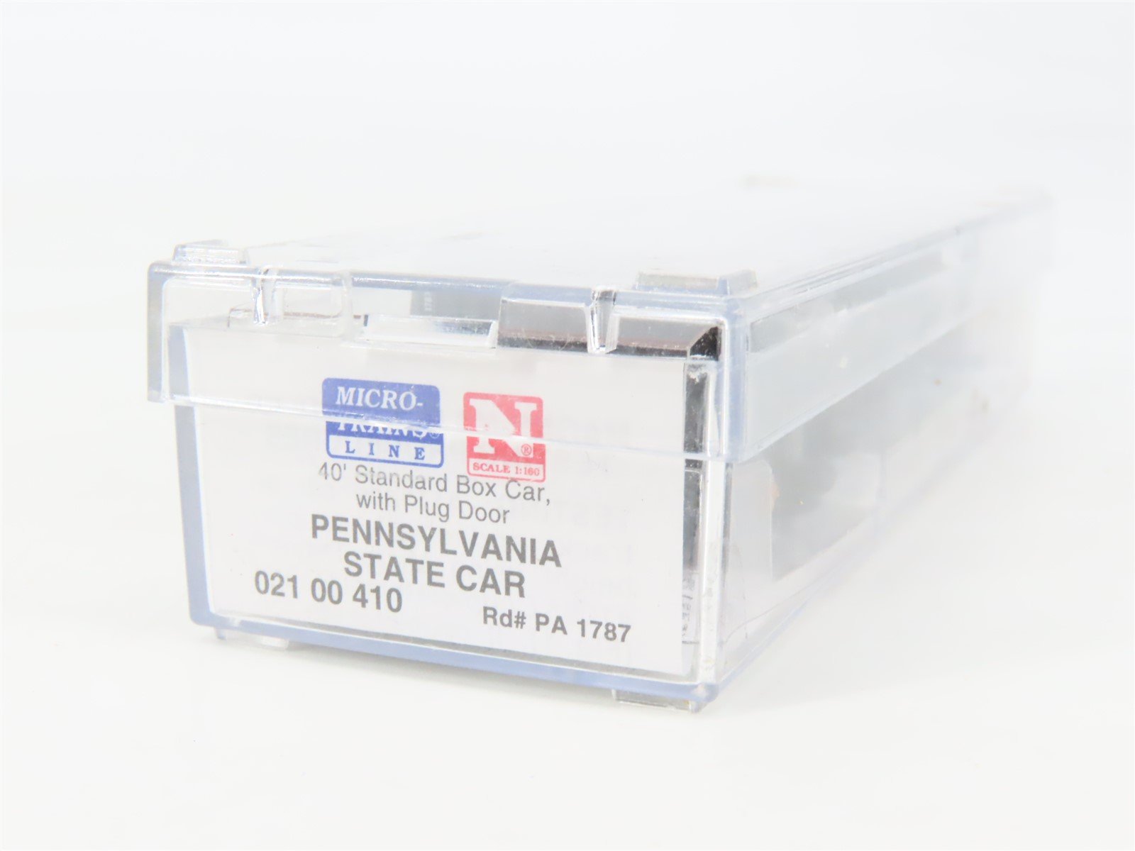 N Micro-Trains MTL 02100410 PA Pennsylvania State 40' Standard Boxcar #1787