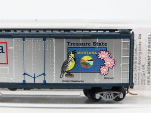 N Scale Micro-Trains MTL 02100413 MT Montana State 40' Standard Boxcar #1889