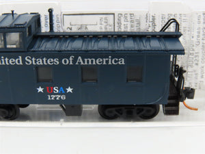 N Scale Micro-Trains MTL 10000240 USA Caboose 36' Riveted Steel Caboose #1776