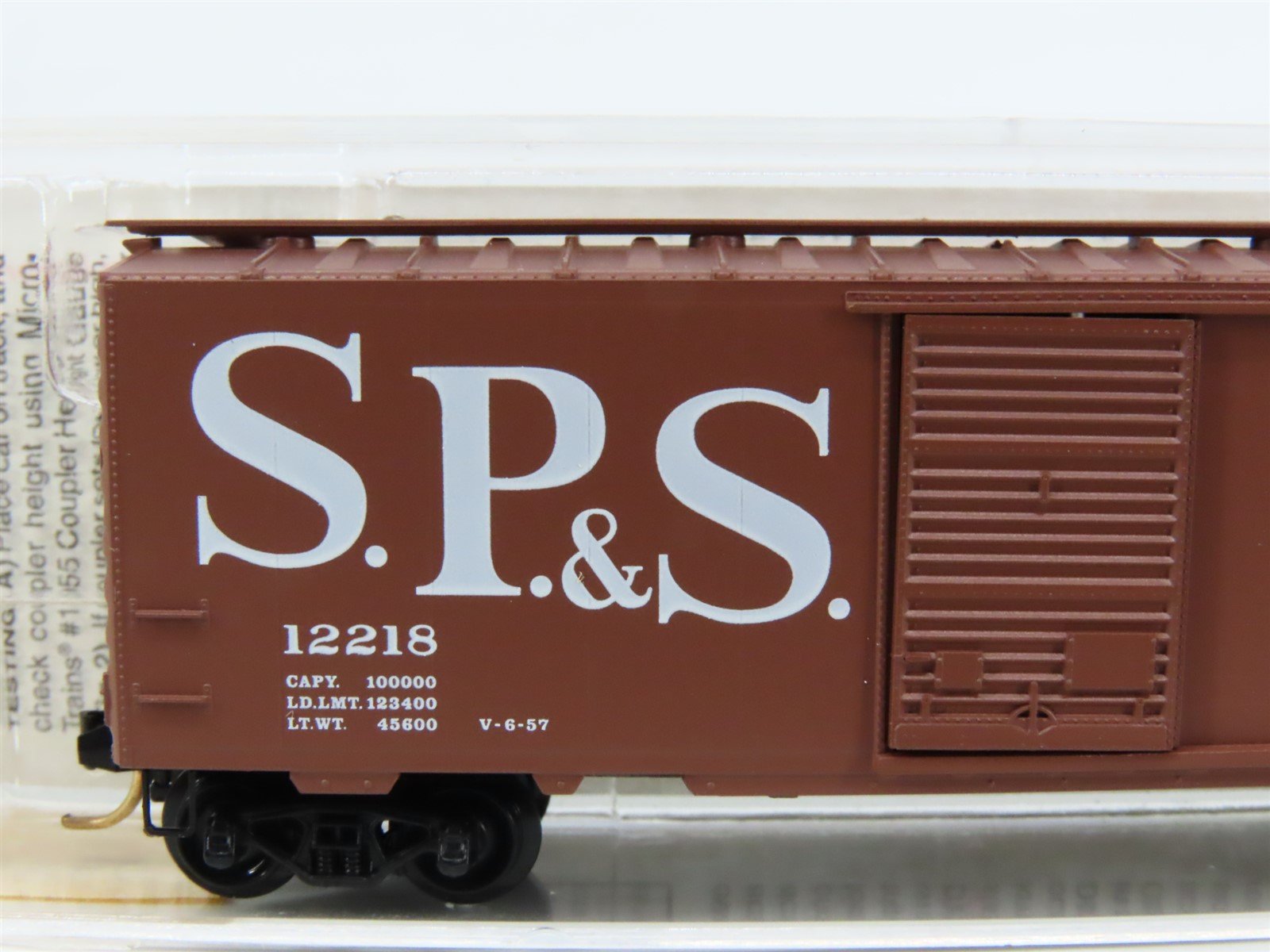 LOT of 4 N Scale Micro-Trains MTL SP&S/NP/WM/L&N 2-Bay Hoppers & Boxcars
