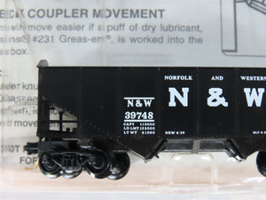 N Scale Micro-Trains MTL 91012 N&W Norfolk & Western 2-Bay Hopper 3-Pack
