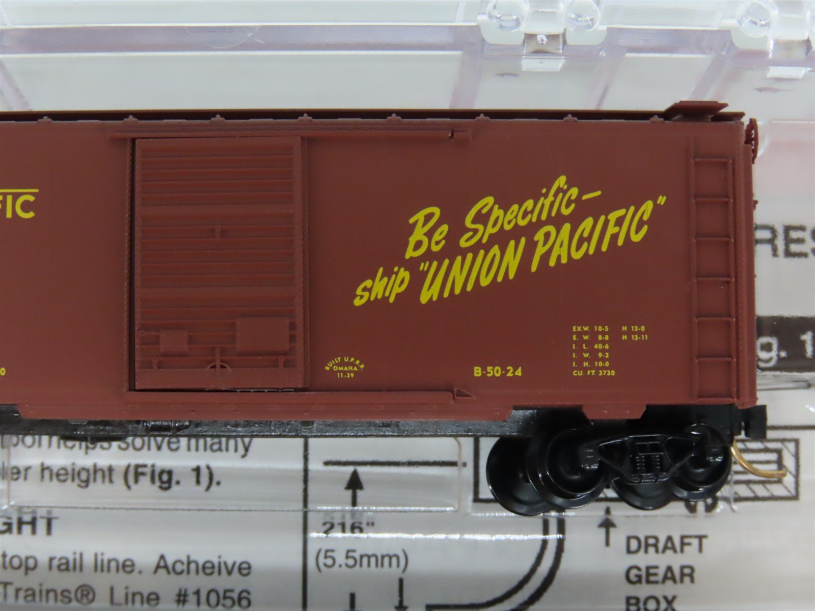N Scale Micro-Trains MTL 20286-2 UP Union Pacific 40' Boxcar 3-Pack