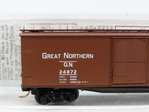 LOT of 4 N Scale Micro-Trains MTL GN/FEC/GTW Assorted 40' & 50' Boxcars