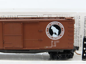 LOT of 4 N Scale Micro-Trains MTL GN/FEC/GTW Assorted 40' & 50' Boxcars