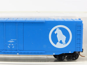 LOT of 4 N Scale Micro-Trains MTL GN Great Northern Big Sky Blue 50' Boxcars