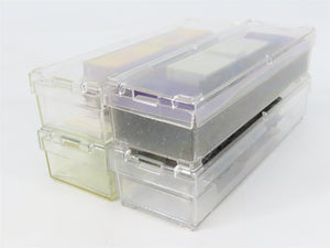 LOT of 4 N Scale Micro-Trains MTL Halloween /URTX/NADX 40' Reefers & Boxcars