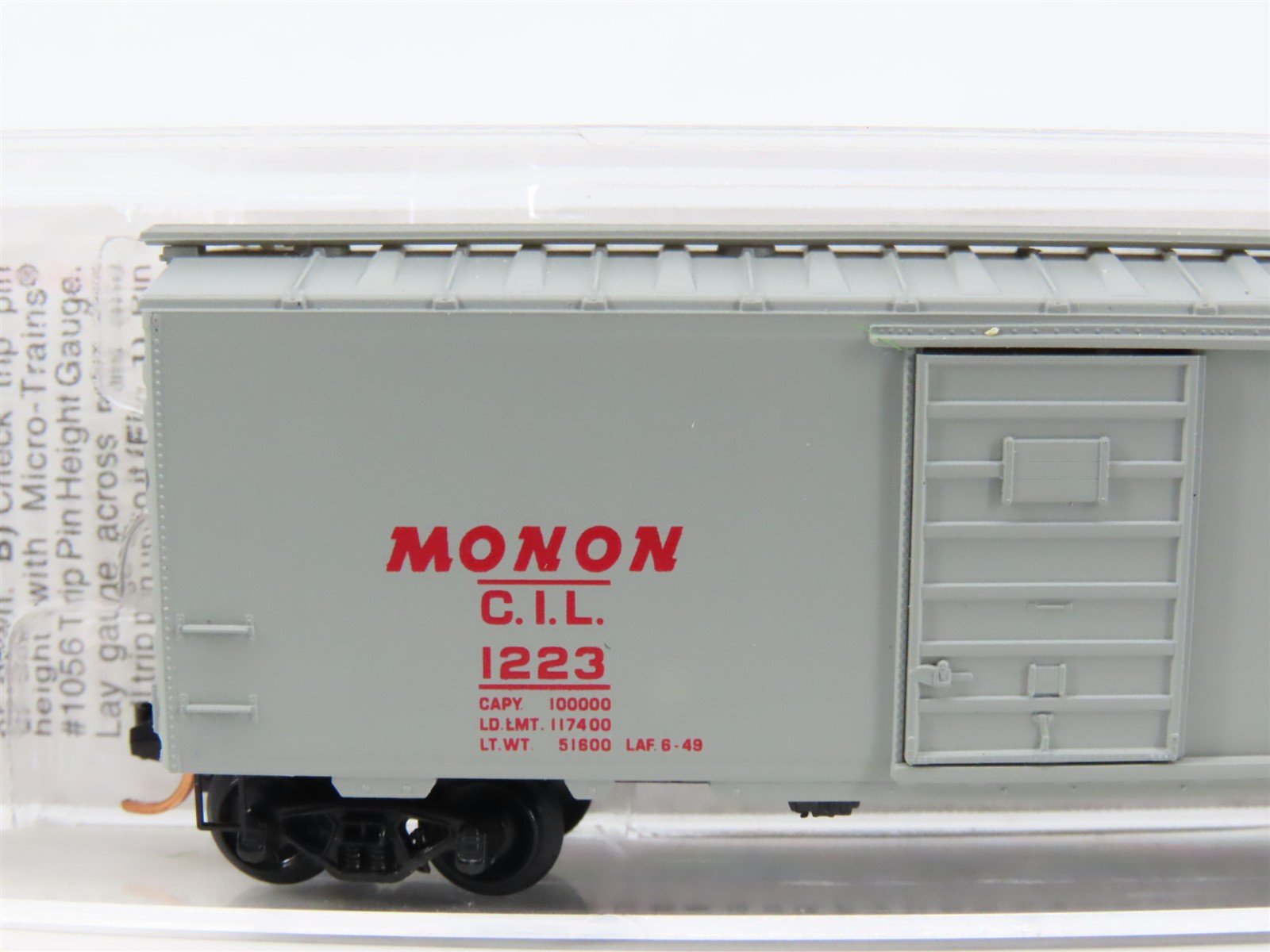 LOT of 4 N Scale Micro-Trains MTL NH/FP/CIL/IC Flatcar & 40' Boxcars
